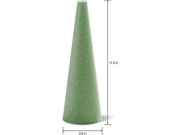 FloraCraft FloraFōM Cone 3.8 Inch x 11.9