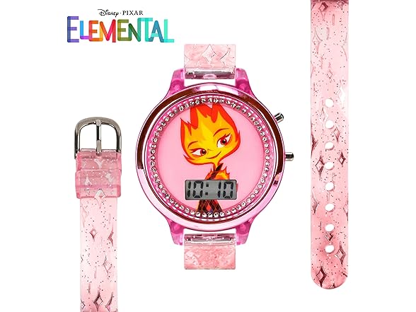Disney Elemental Ember Lumen Kids’ Watch