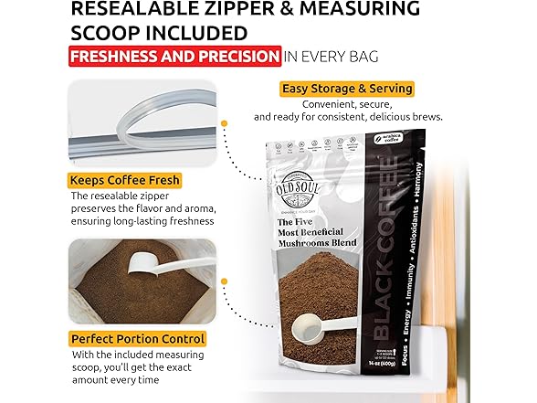 OldSoul Mushroom Coffee 14oz