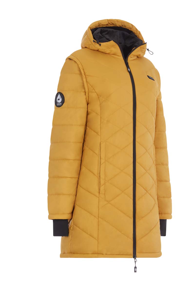 Helios Hybrid Women's Versatile 2 N 1 Coat Vest With Powerbank - Gallery 18