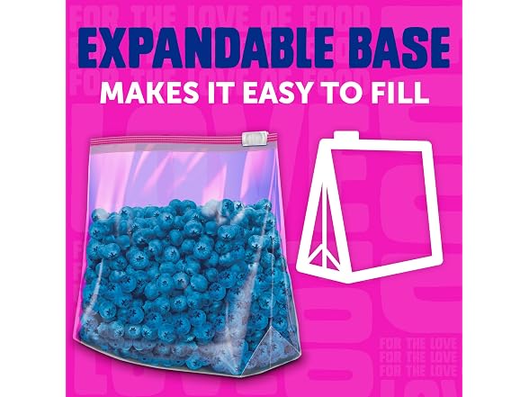 Ziploc Quart Slider Storage Bags 42ct