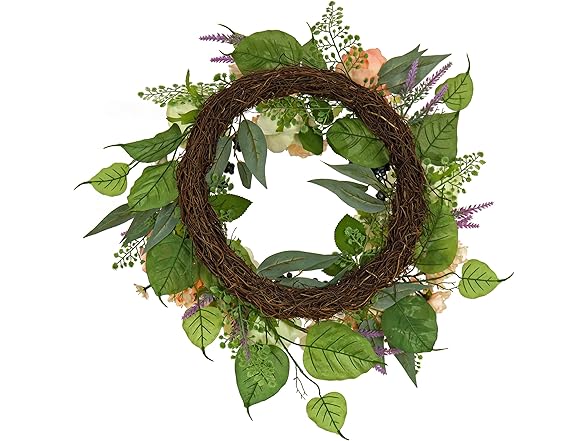 National Tree Company 24" Rose Wreath