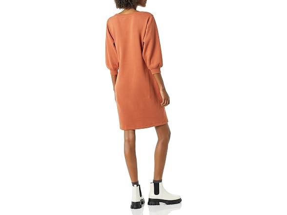 Amazon Essentials Women French Terry Blouson Dress