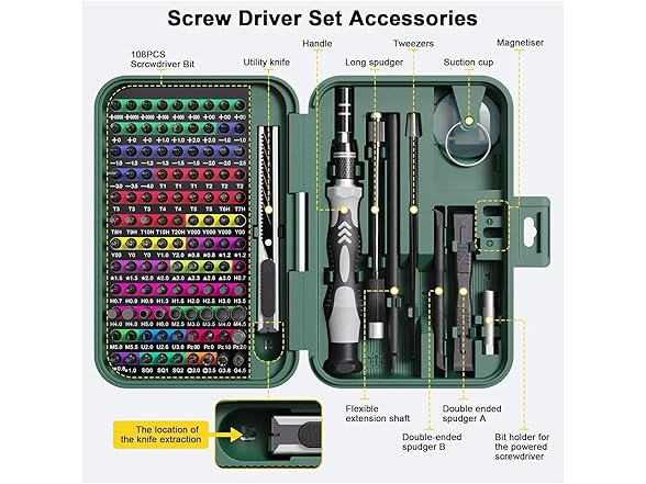 GRSS132 in 1 Screwdriver Set