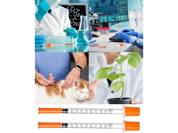 NITYLNRE Disposable Syringe, Individual Wrapped