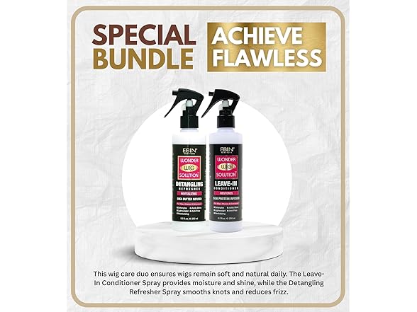 OVENTE EBIN NEW YORK 4x Wonder Wig Solution Lea