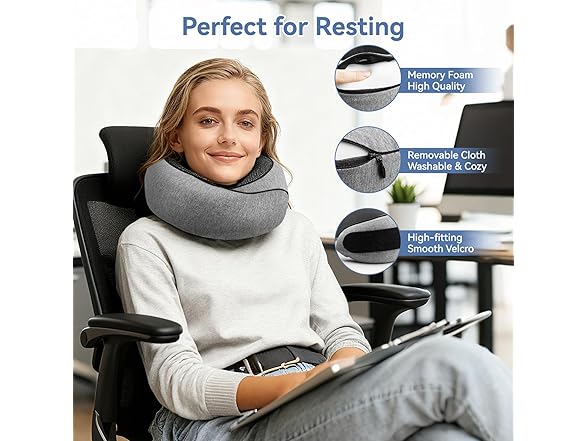 VOOMIKON Neck Pillow Airplane