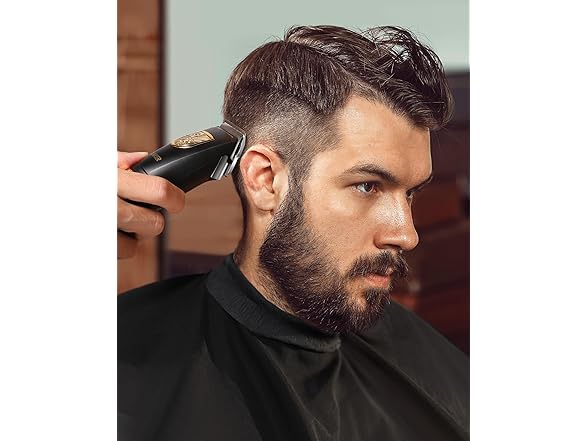 GLAKER Black Hair Clippers for Men