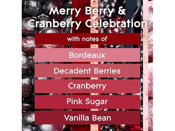 Glade Merry Berry Candle Jar 2pk