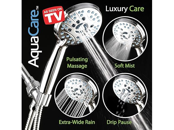 High Pressure 8-Mode Shower Head