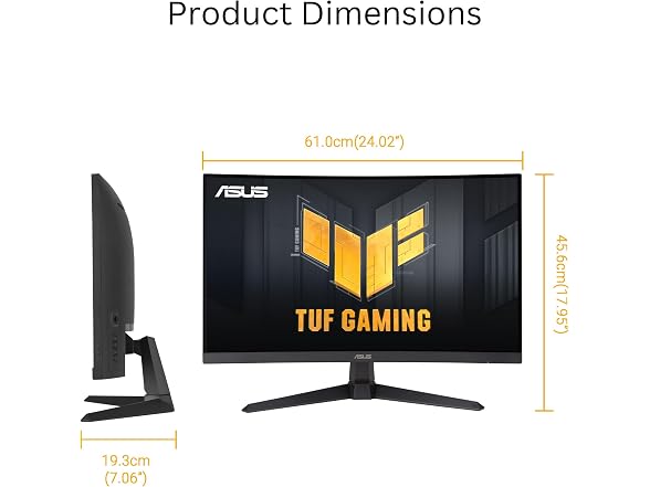 ASUS TUF Gaming 27” 1080P Curved Monitor