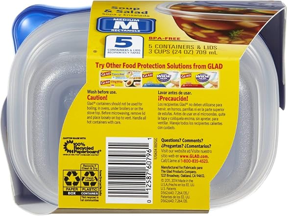 Glad Food Storage Containers