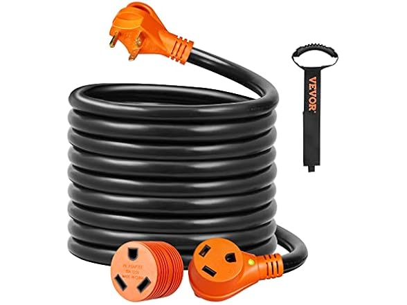 25 ft RV Extension Cord, 30 Amp, Heavy Duty STW