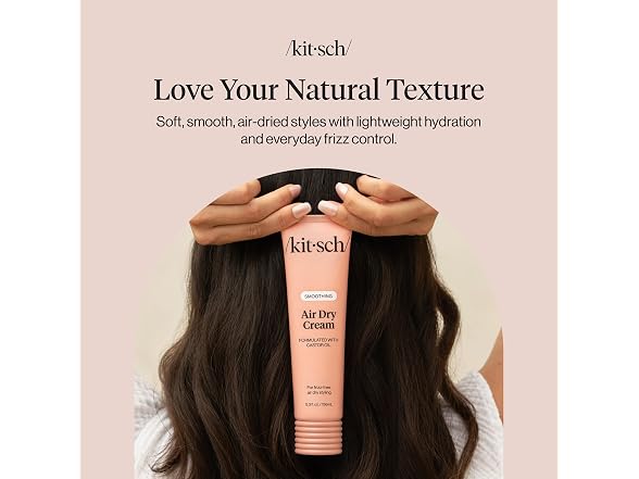 Kitsch Smoothing Air Dry Cream With Castor Oil
