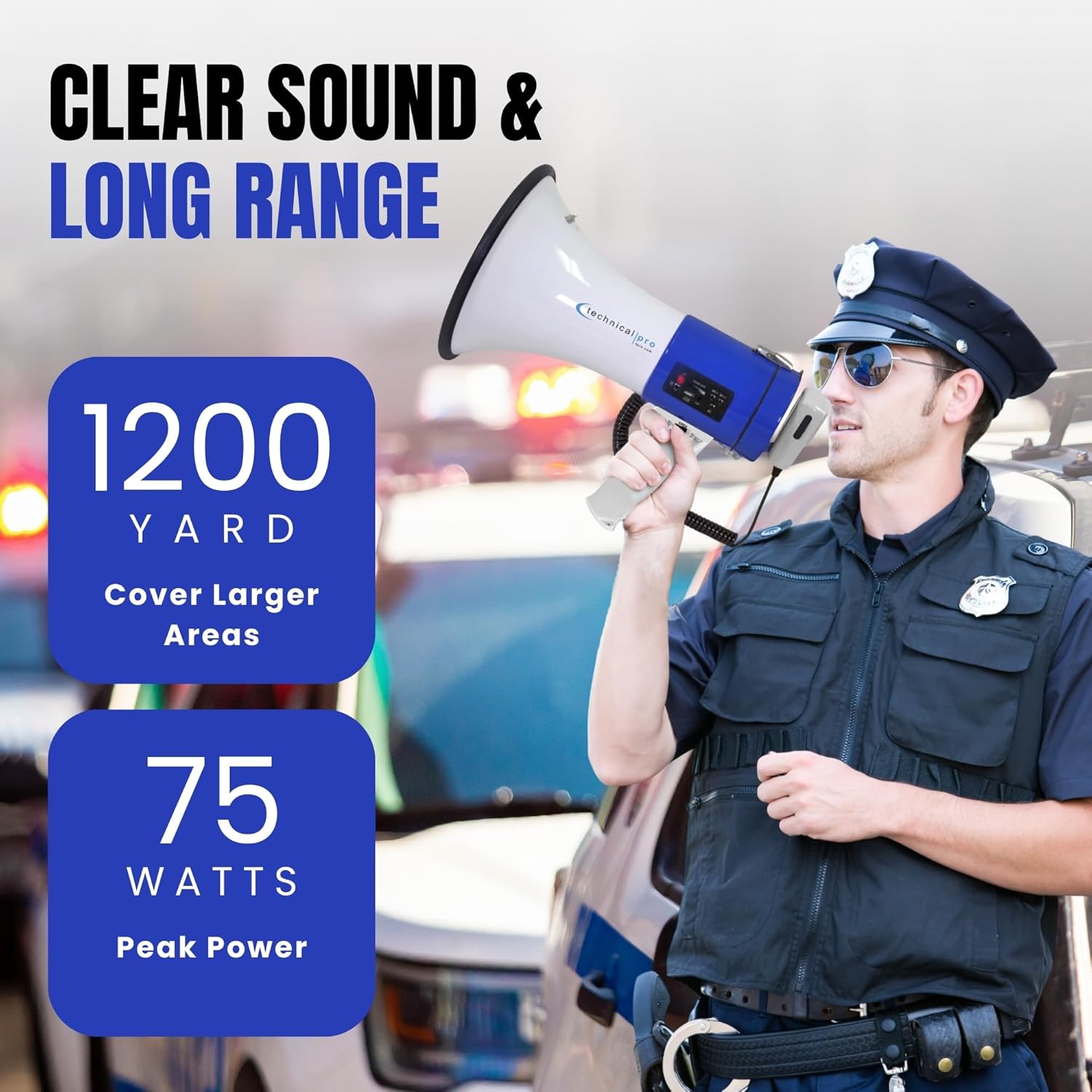 40W recharegable Megaphone with recording - Gallery 11
