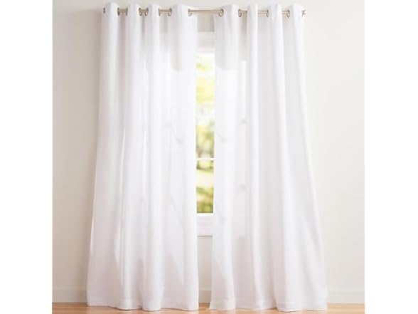 Exclusive Home White Curtains, 54"x96"