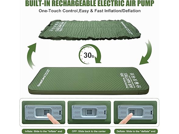 BreezCamp Self Inflating Sleeping Pad