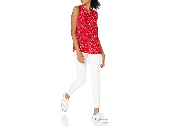 Amazon Essentials Womens Shirt Red (XS)