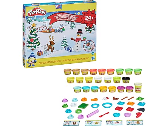 Play-Doh Advent Calendar Toy for Kids
