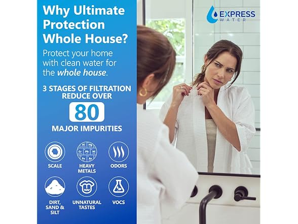 Express Water 3-Stage Heavy Metal Filter