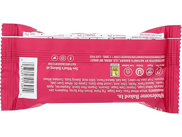 1CT Natures Bakery Bar Fig whole wheat Raspberry