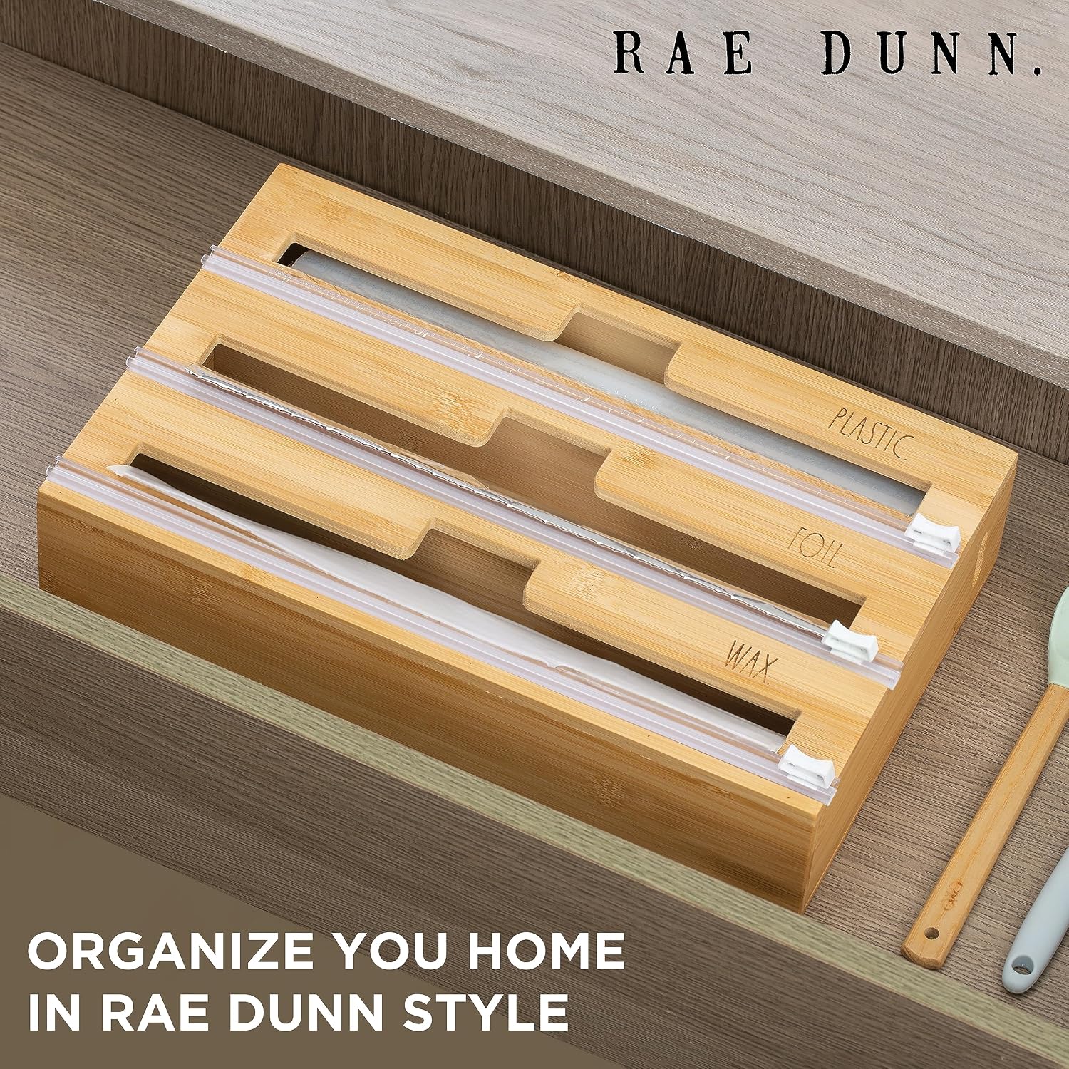 Bag Organizer For Kitchen Drawer (Bamboo) - Gallery 12