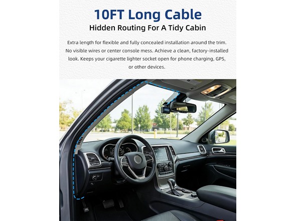 Dash Cam OBD Power Cable USB C