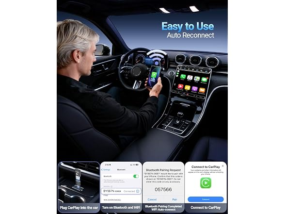 vnilrgle Wireless CarPlay Adapter