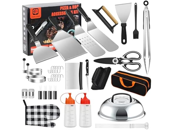 OURCAMP Griddle Accessory Tool Kit