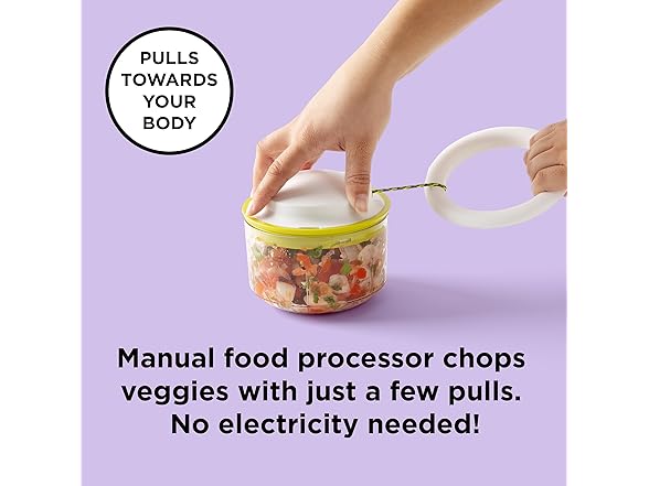 Chef’n VeggiChop Manual Food Chopper