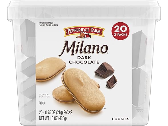 Pepperidge Farm Milano Dark, 20pk
