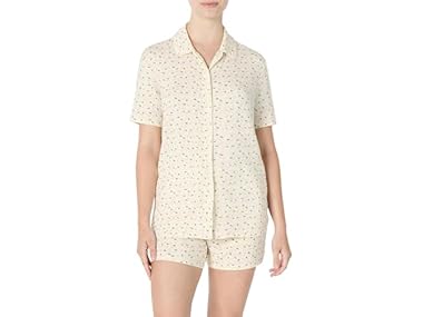 $11.99, Was $22.90, 47% Off! AE Womens Short Sleeve Pajama Set dealfomo