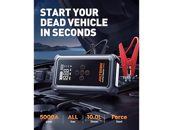 Joltekon Jump Starter with Air Compressor