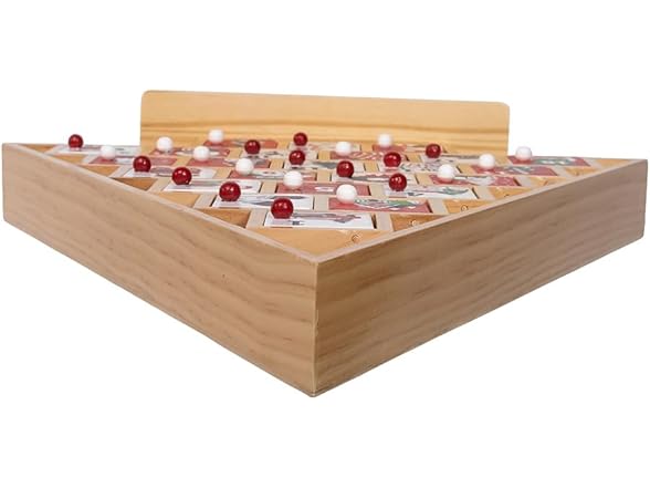 Kurt Adler 15" Wooden Tree Advent Calendar