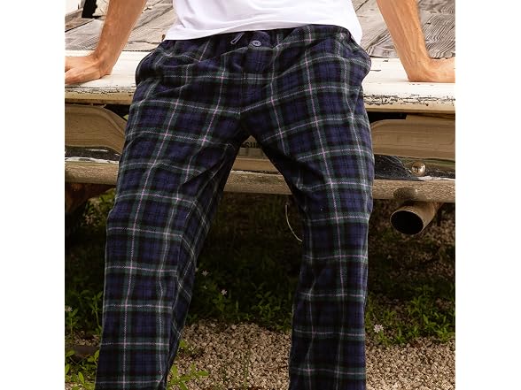 Alexander Del Rossa Men (S) Soft Plush Pants