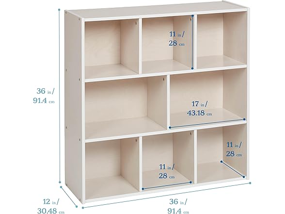 ECR4Kids 8-Compartment Storage Cabinet