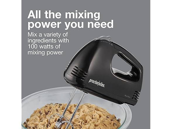 Proctor Silex 5-Speed Electric Hand Mixer