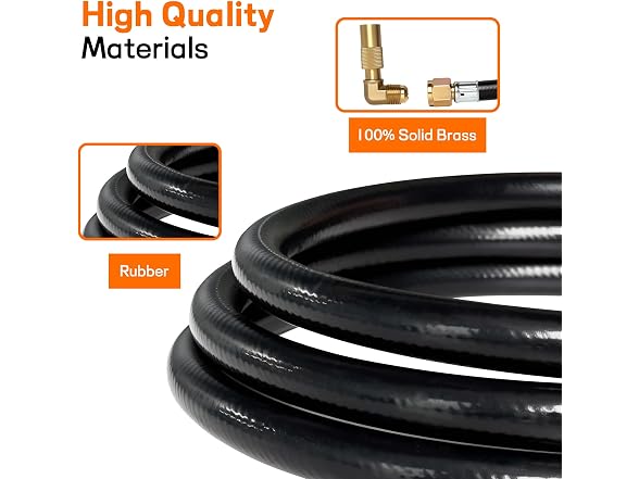 Veralune Propane Regulator Hose