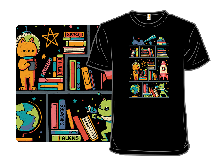 Sci-Fi Funny Bookshelf - Gallery 8