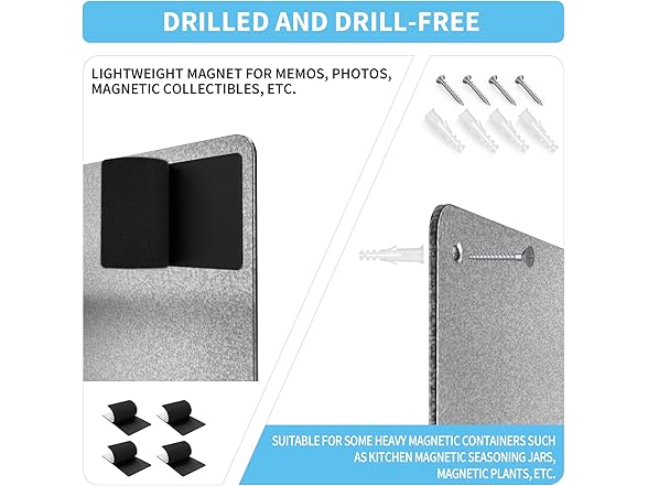 Bonnary  2Pack Magnetic Board