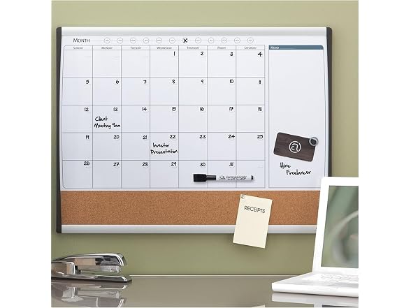 Quartet Magnetic Combination Calendar Board
