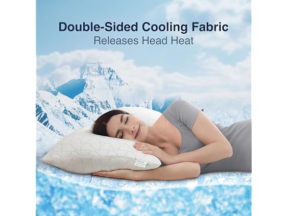 Casual Living Cooling Bed Pillow, Set of 2