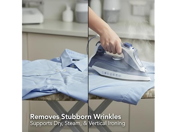 OVENTE OVENTE Steam Iron for Clothes, 1200W Lightweight Ste