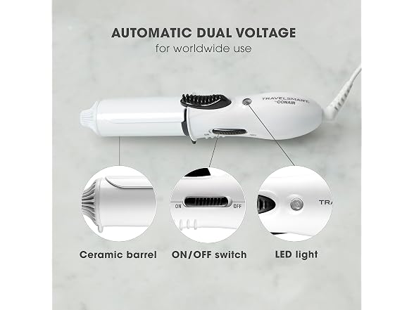 Conair Travel Smart Mini Ceramic Curling Iron