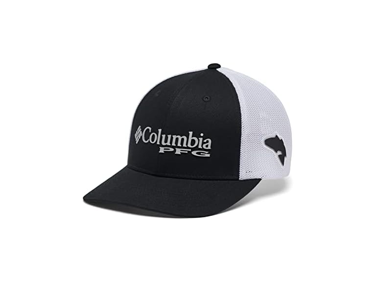 Columbia Womens PFG Mesh Ball Cap, Black, Large-X-Large US