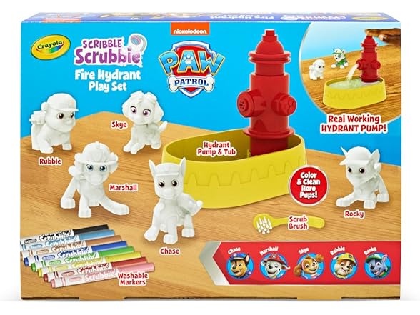 Crayola Scribble Scrubbies PAW Patrol Toy Art Set
