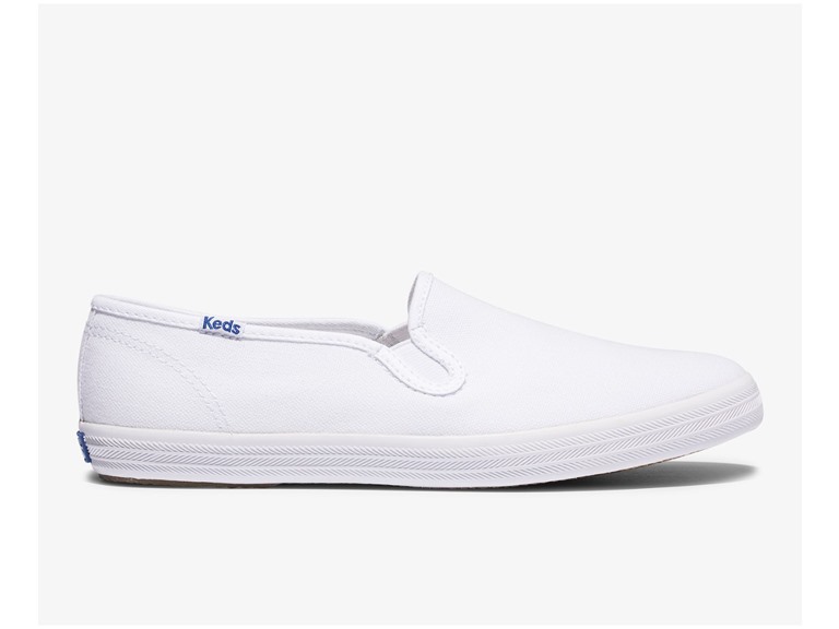 Keds Champion Slip-On Organic Canvas Sneakers
