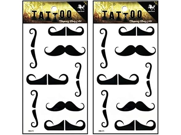 Rareeasy Waterproof Tattoo Stickers