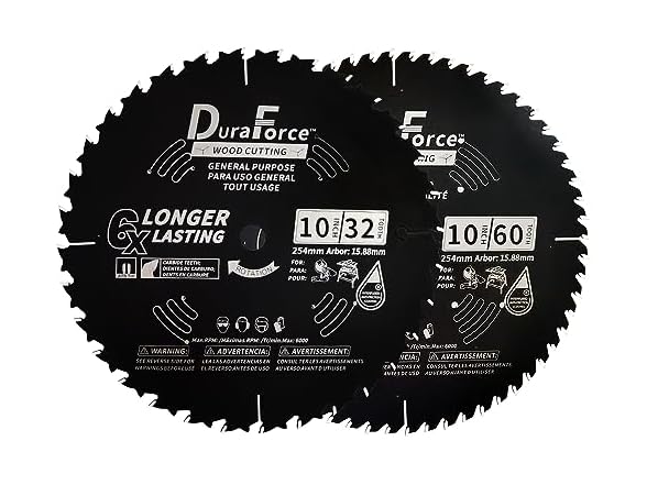 DuraForce DuraForce 10 Inch 32T & 60T ATB Circula