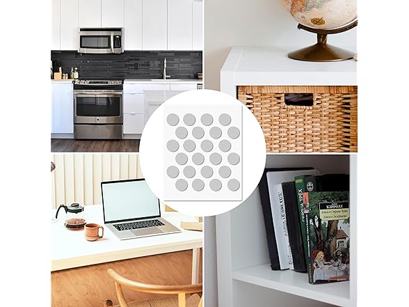 Screw Hole Sticker 24pc Grey 0